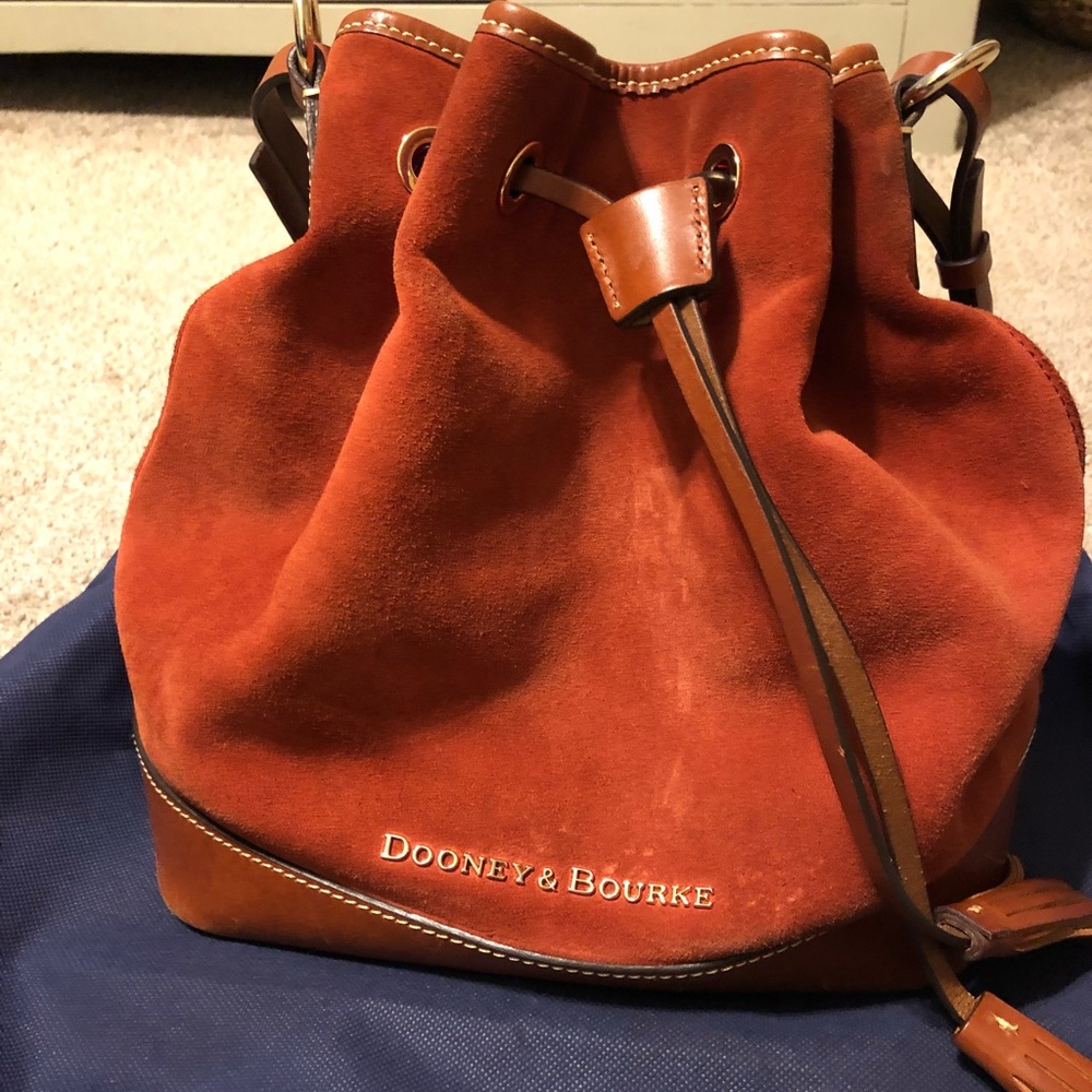 Dooney & Bourke Brick drawstring bucket bag